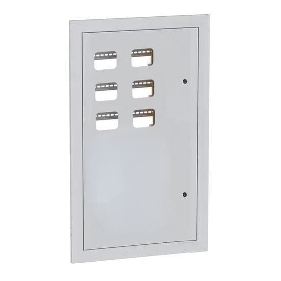 Накладка щита этажного ЩЭ-6 на 6 квартир (счетчиков) 1-дверный (1000x580x30) IP31 УХЛ3